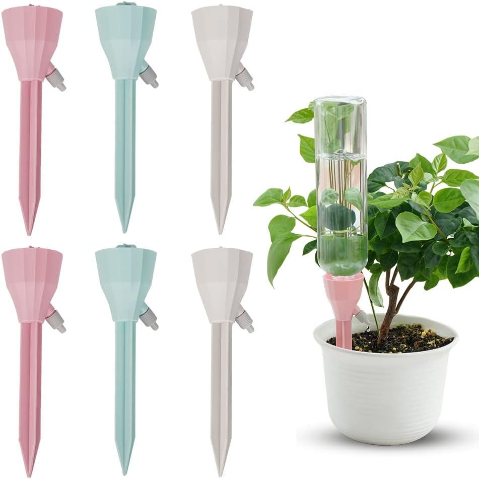 Smart Garden Tower - 自動点滴灌漑システム 調整可能な水滴器 自動給水 観葉植物 温室 庭園キット
