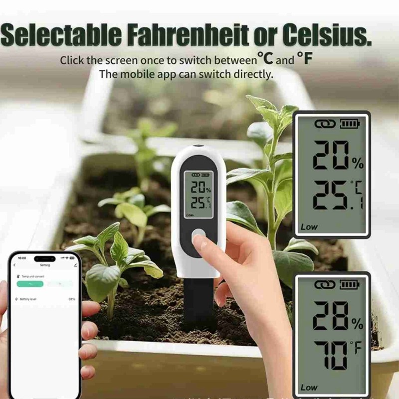 Smart Garden Home Assistant - ABYN-Smart For Tuya 土壌水分センサー 3 in