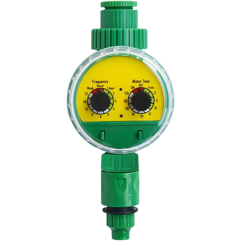 Smart Garden Hose Timer - 緑色の屋外用プラスチック製ガーデン電子自動散水ホース灌漑タイマー蛇口ウォーターホース