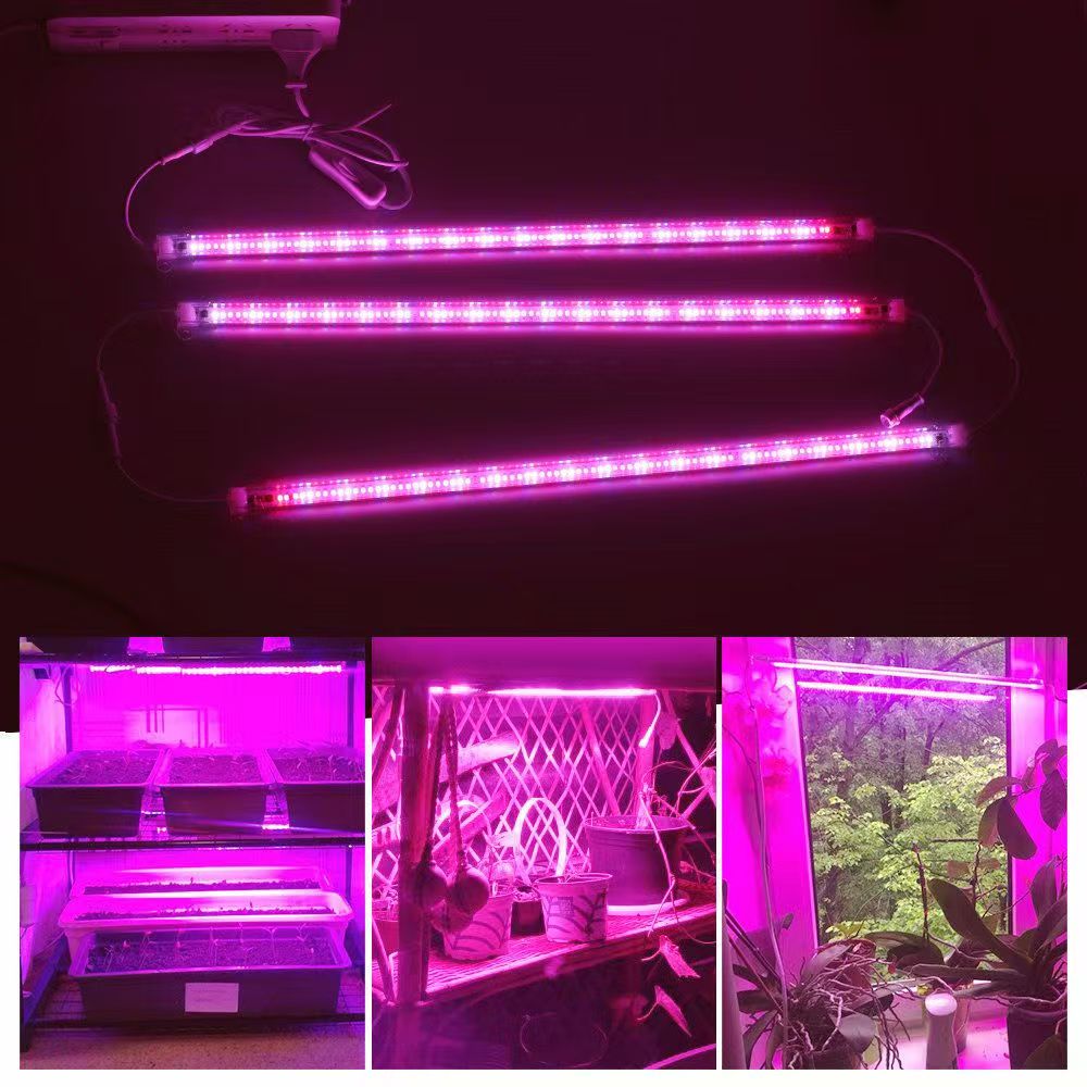 Plant Grow Light Full Spectrum - 12 インチ LED 植物育成ライトストリップ フルスペクトルランプ 屋内植物水耕栽培多肉植物栽培用