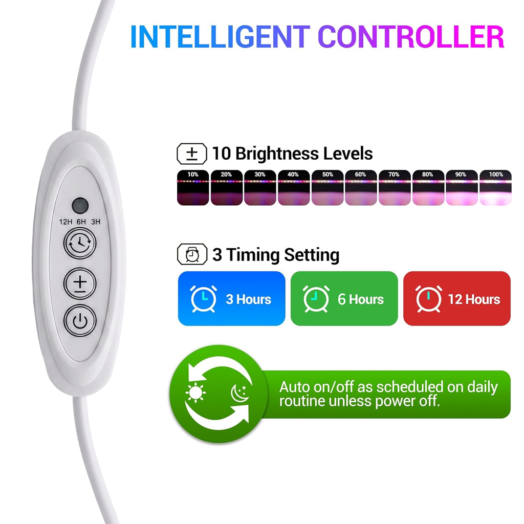 室内植物用2ストリップ育成ランプ 赤と青のフルスペクトラムL - Led Plant Light Strip のレビューと価格