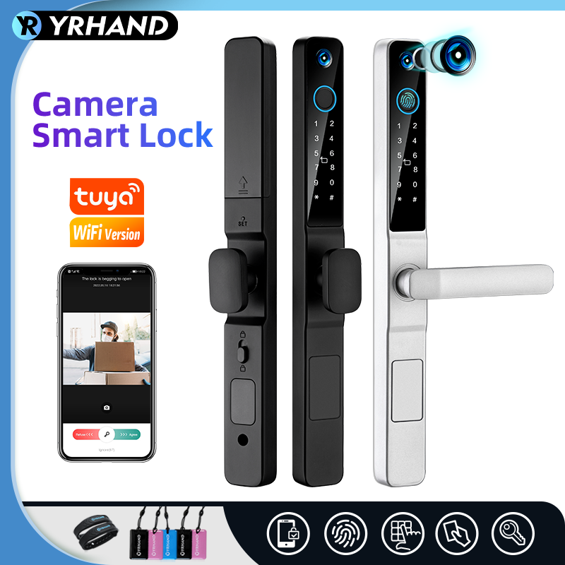 Yrhand-防水IP66スマートロック,アルミニウム引き戸 - Smart Garden Gate Lock のレビューと価格