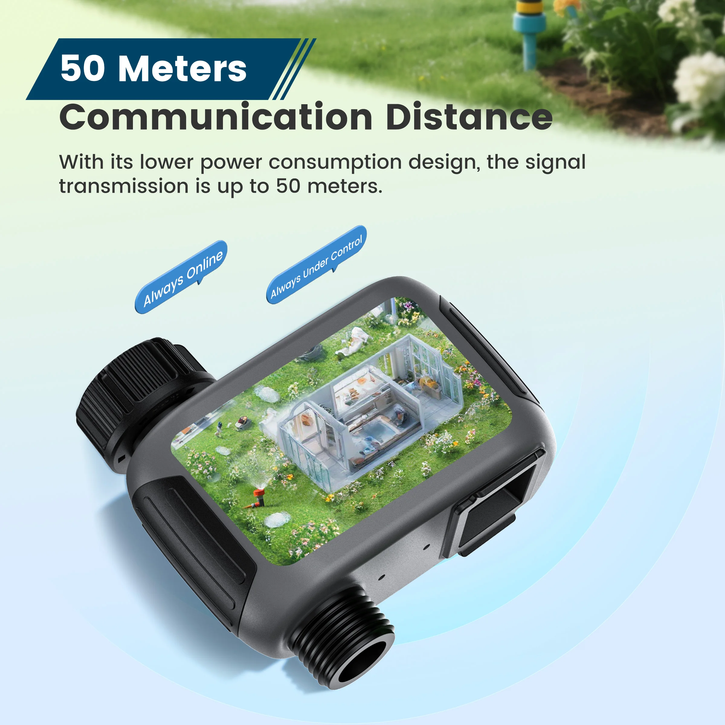 GIRIER Tuya スマートウォータータイマー WiFi - Smart Garden Hose Timer のレビューと価格
