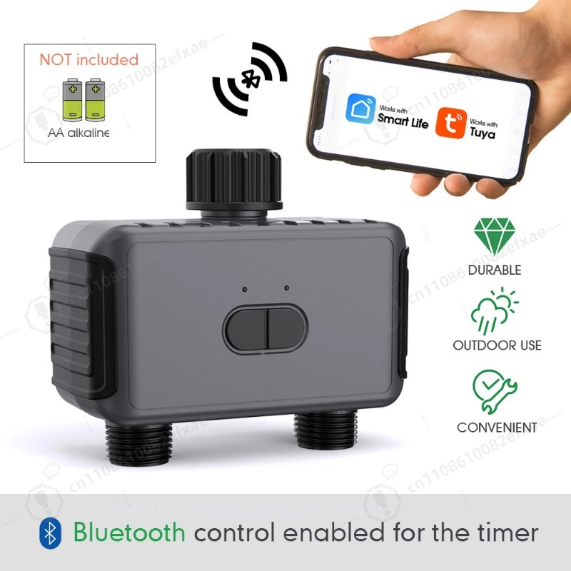 デュアルゾーンスマートWiFi灌漑タイマー、Bluetoot - Smart Garden Zone のレビューと価格