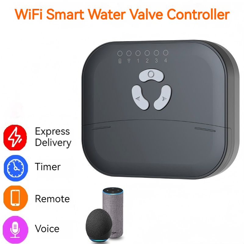スマート Wi-Fi スプリンクラーコントローラー 4 ゾー - Smart Garden Zone のレビューと価格