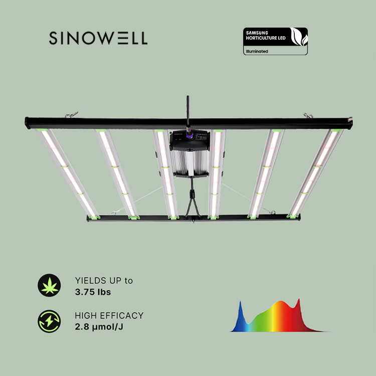 最大3.75ポンドの収穫量を実現する米国製Flexstar  - Plant Grow Light Full Spectrum のレビューと価格
