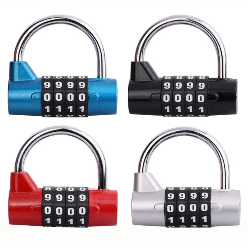 耐候性セキュリティ南京錠ポータブルヘビーデューティ 4 ダイ - Smart Garden Gate Lock のレビューと価格