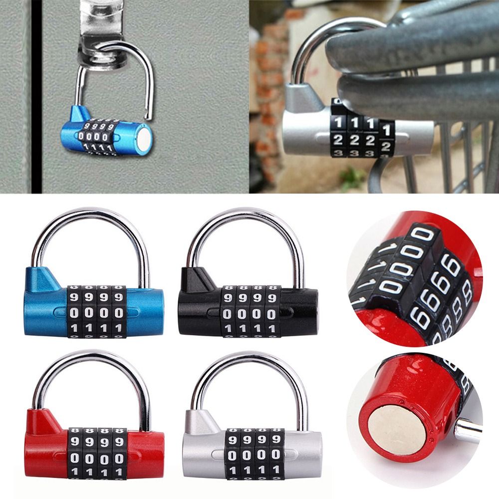 耐候性セキュリティ南京錠ポータブルヘビーデューティ 4 ダイ - Smart Garden Gate Lock のレビューと価格