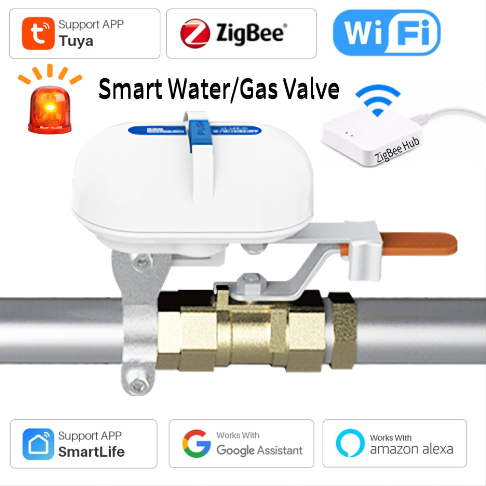 Tuya-庭用のコネクテッドホーム蛇口,Wi-Fi,Zigb - Smart Garden Home Assistant のレビューと価格