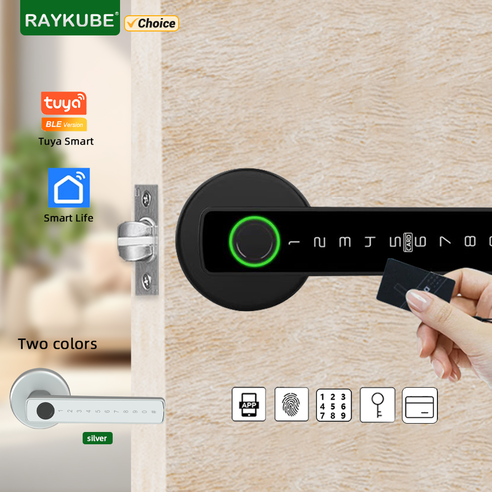 RAYKUBE M5 Tuya BLE スマート指紋ドアロッ - Smart Garden Gate Lock のレビューと価格