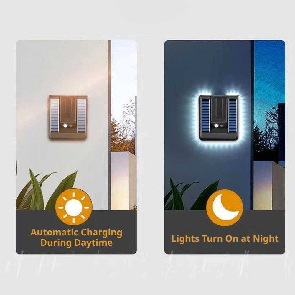 折りたたみ式LED 120 °   ソーラーライト 3 モー - Smart Garden Light Camera のレビューと価格