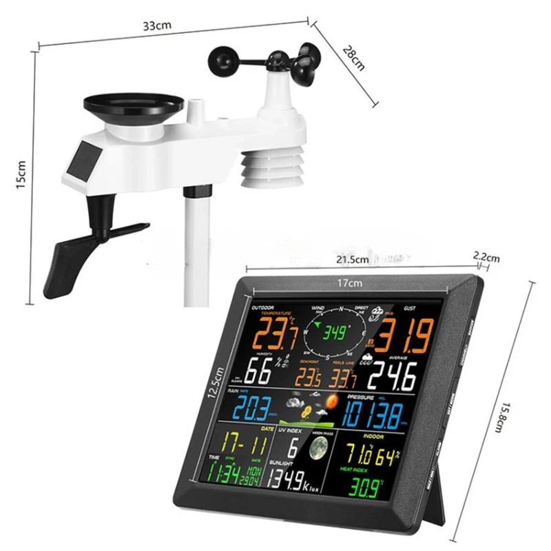 0320 ワイヤレス気象観測ステーション 大型デジタルディス - Rain Gauge Digital のレビューと価格