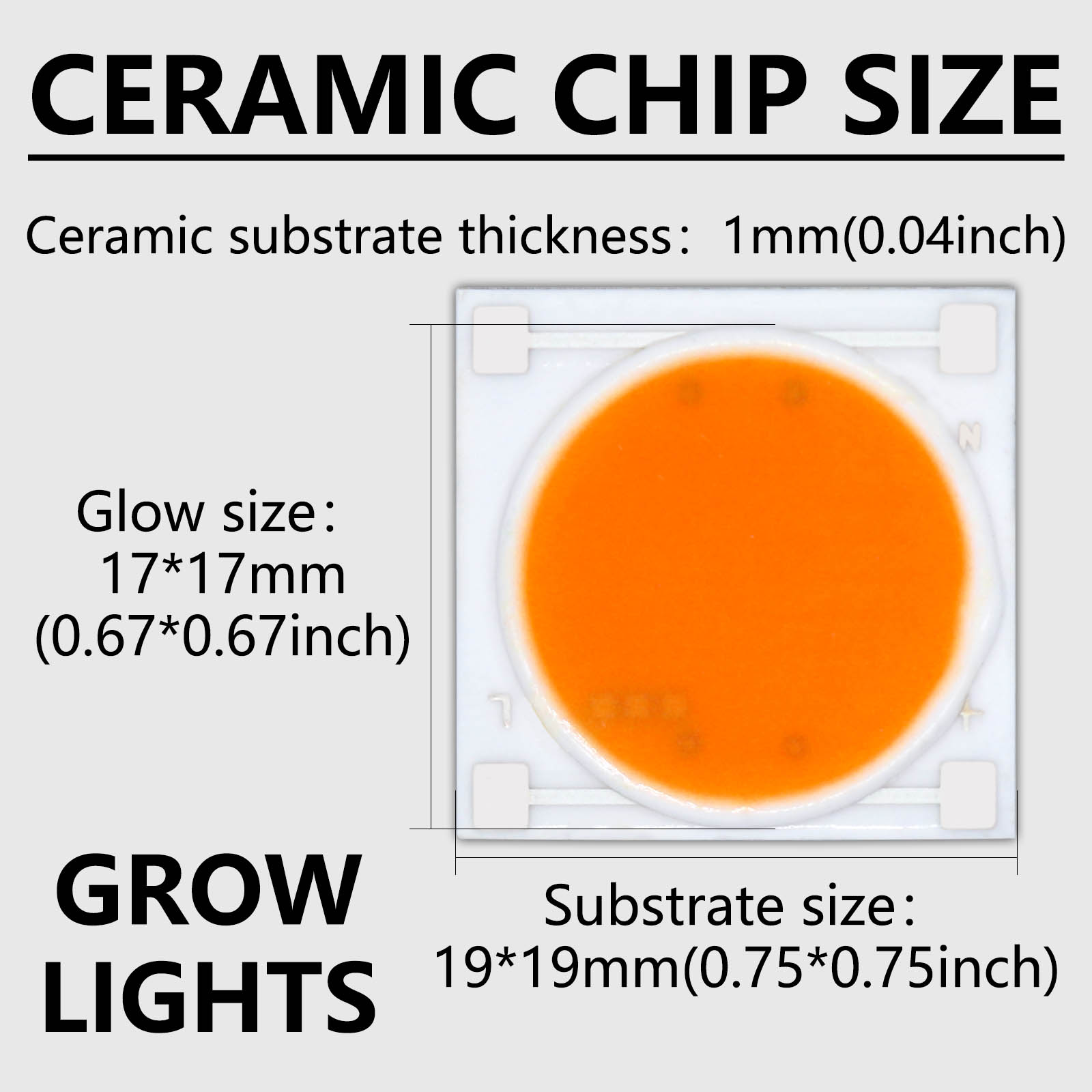 セラミックベースの穂軸チップ電球,植物の苗と花の成長のための - Plant Grow Light Full Spectrum のレビューと価格