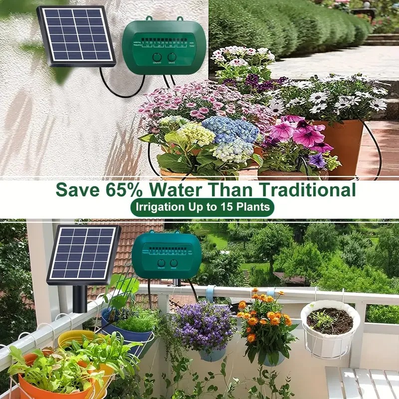 ソーラーインテリジェント灌漑キット 6V 2W 内蔵 180 - Smart Zen Garden のレビューと価格