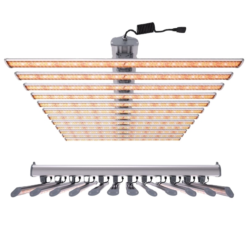 LUX中国工場製LED植物育成ライト12バー660w 100 - Plant Grow Light Full Spectrum のレビューと価格