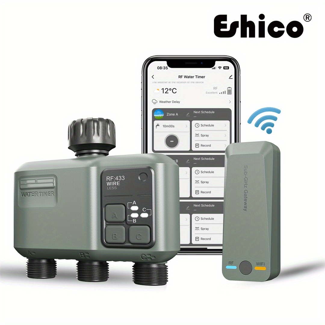 Eshico スマート スプリンクラー タイマー: 2x W - Smart Garden Zone のレビューと価格