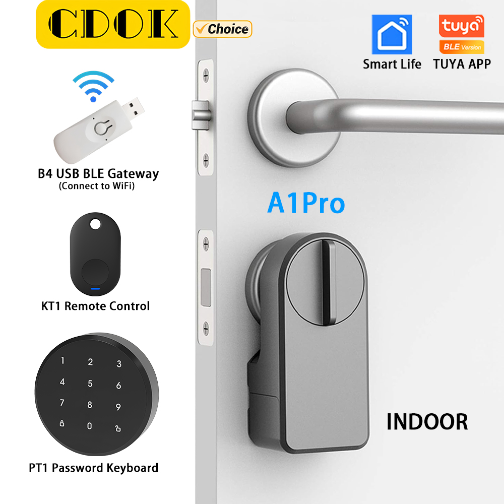 CDOK A1Pro Tuya Bluetoothスマートロ - Smart Garden Gate Lock のレビューと価格