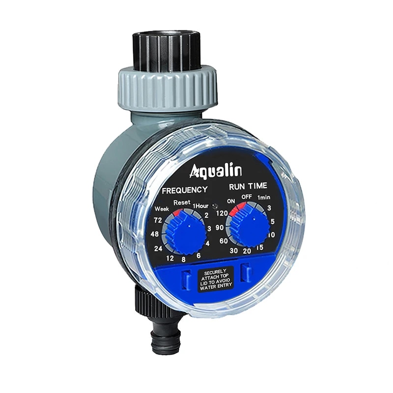 庭散水タイマーボールバルブ/ソレノイドバルブ灌漑コントローラ - Smart Garden Hose Timer のレビューと価格