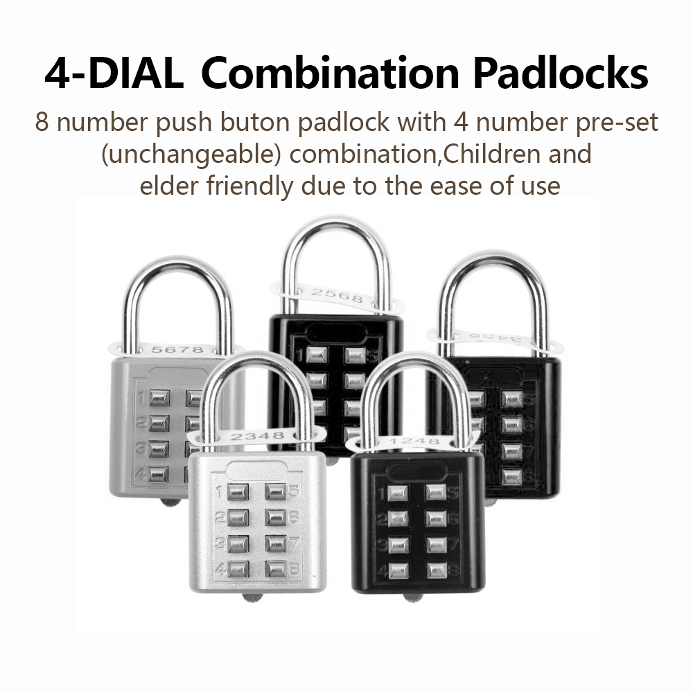 亜鉛合金スマートロック、8桁の組み合わせ、屋外ボタン、防水、 - Smart Garden Gate Lock のレビューと価格