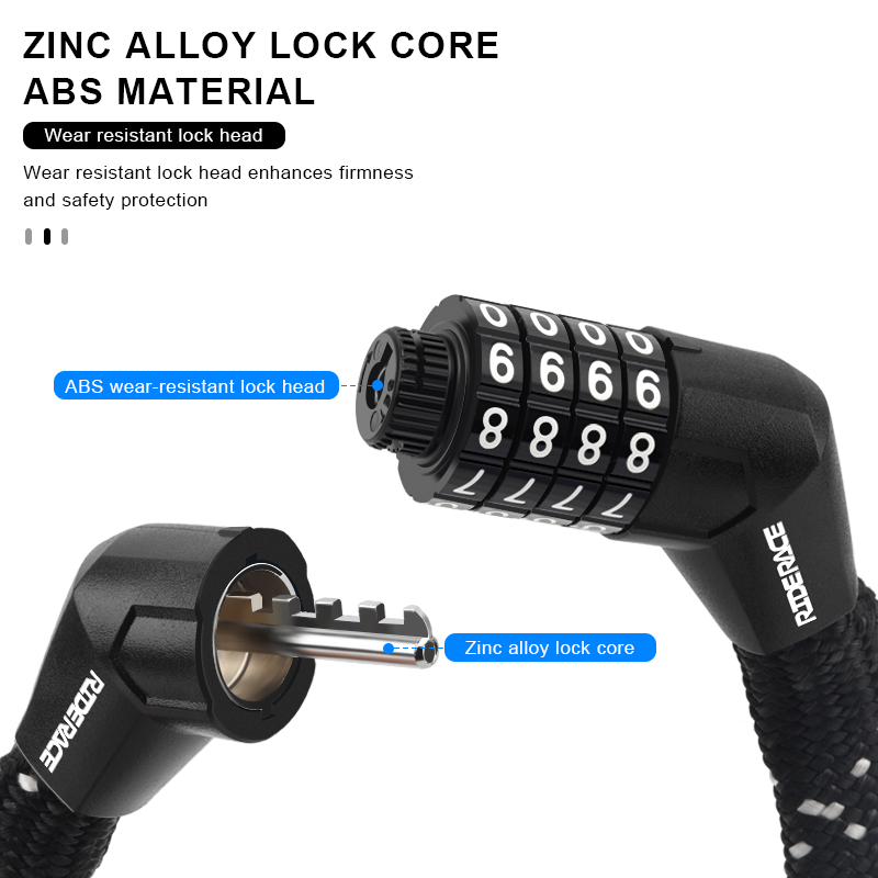 ポータブル自転車チェーンロック盗難防止高セキュリティマウンテ - Smart Garden Gate Lock のレビューと価格