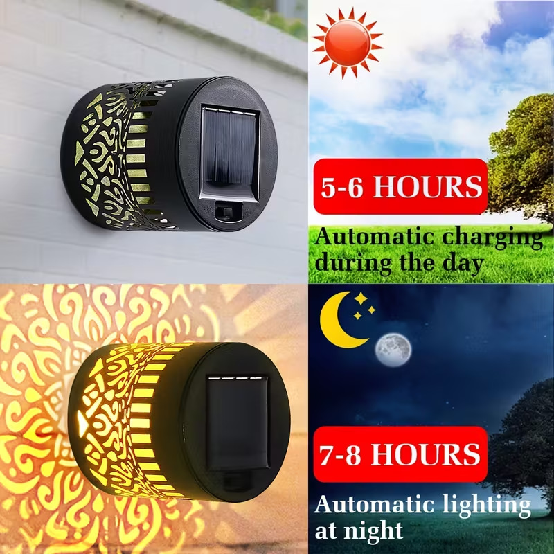 ソーラーLEDウォールライトマンダラプロジェクションランタン - Smart Garden Light Camera のレビューと価格