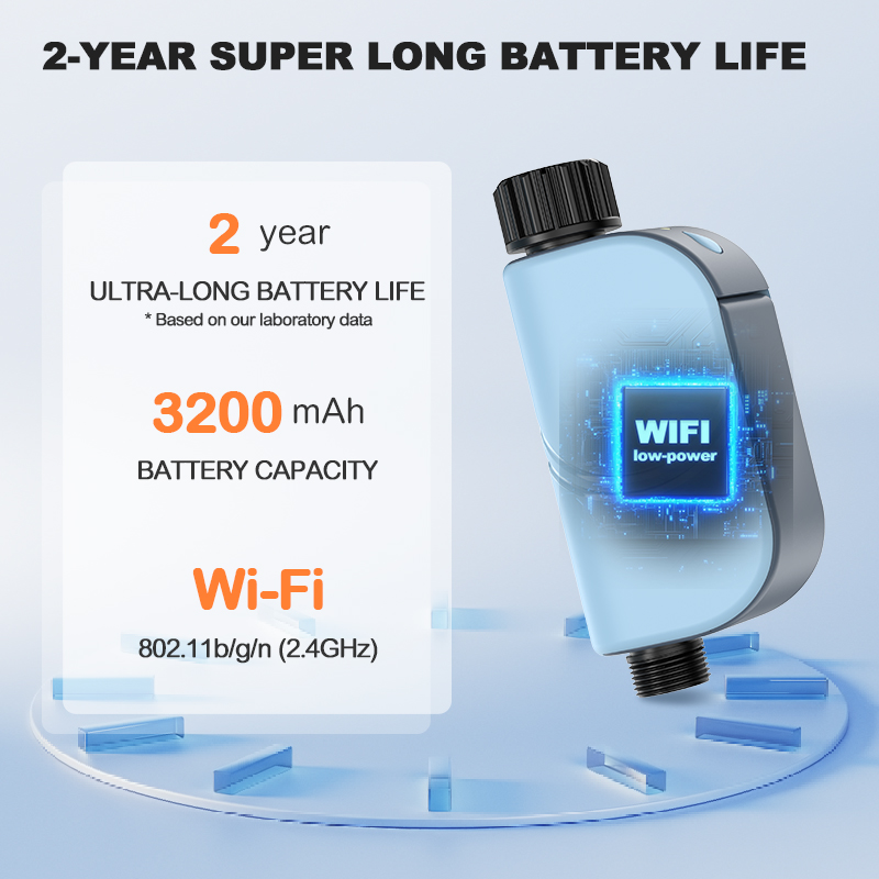 スマート Tuya WIFI 庭の水やりタイマー自動散水タイ - Smart Garden Hose Timer のレビューと価格
