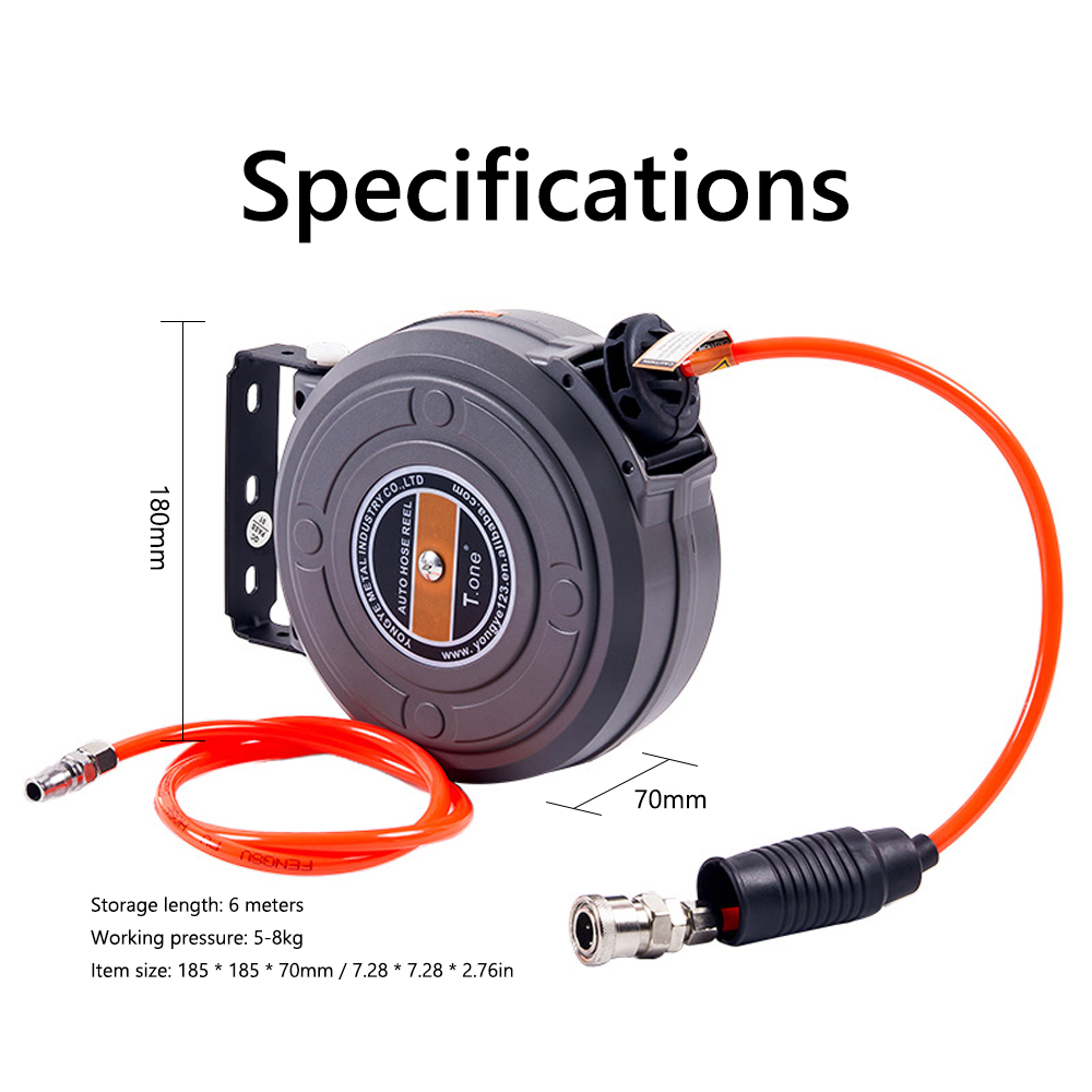 6mm自動巻き取り式ホースリール洗車用ガーデン灌漑用ウォータ - Smart Garden Hose Timer のレビューと価格