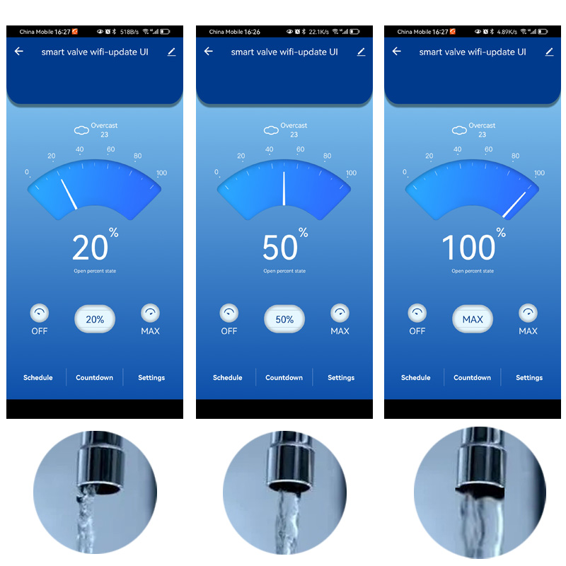 Wifi Tuya ウォーターバルブ 水道遮断 レート0%〜 - Smart Garden Home Assistant のレビューと価格