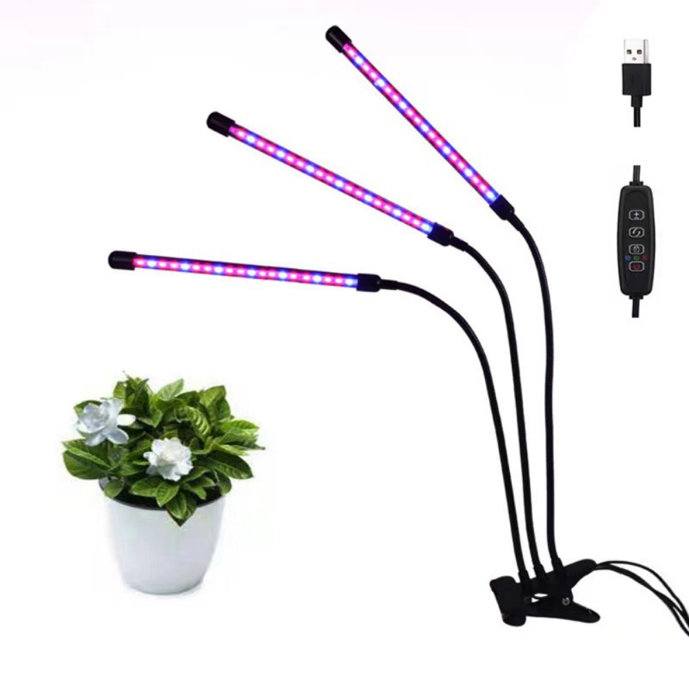 クリップ式フルスペクトルLED植物育成ライト 10-40W  - Plant Grow Light Full Spectrum のレビューと価格